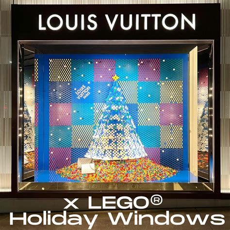 louis vuitton lego display|lego window displays.